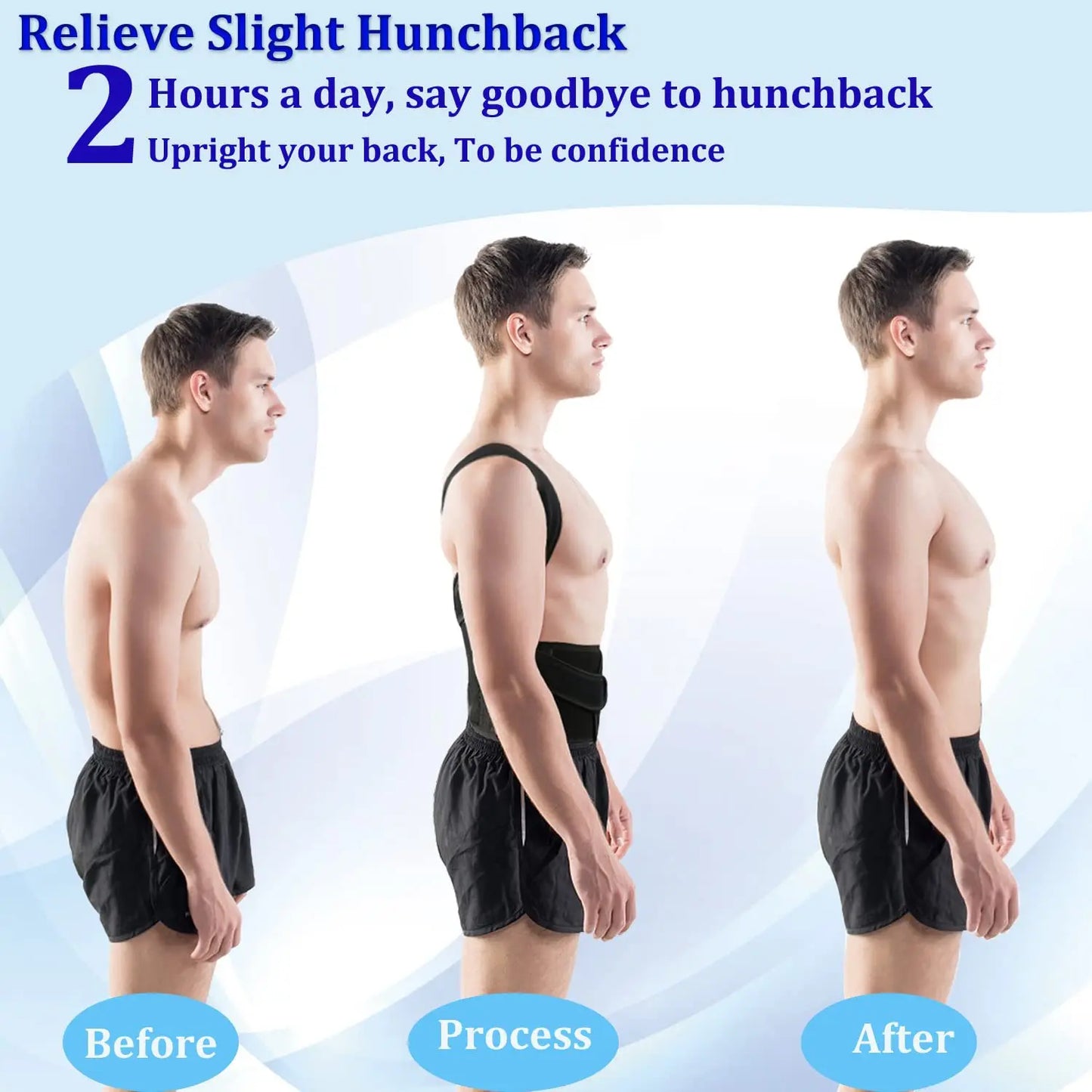 Back Support Posture Corrector Body Lumbar Brace Back Trainer